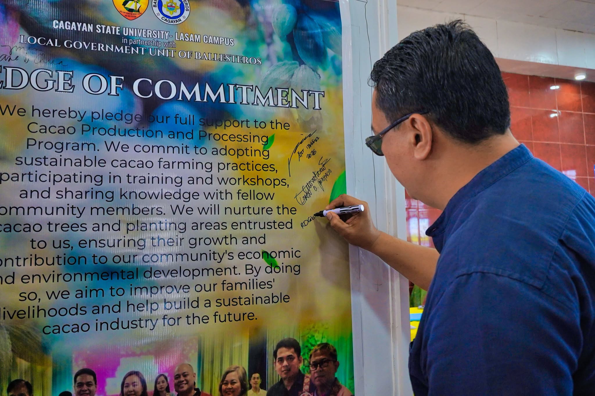 CSU LASAM, LGU BALLESTEROS PARTNER FOR SUSTAINABLE CACAO INDUSTRY DEVELOPMENT photo 20